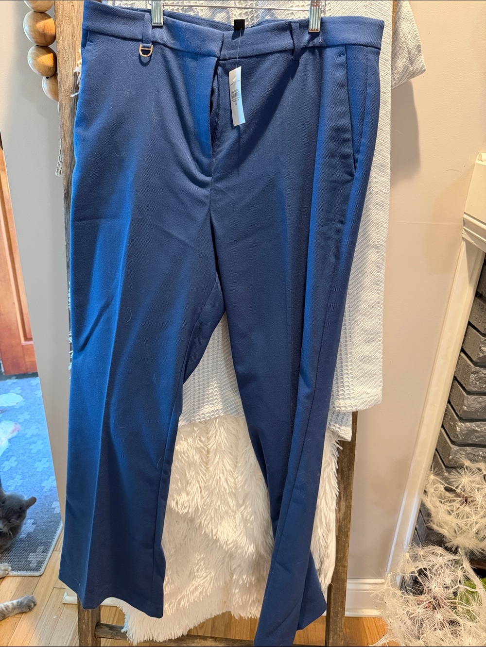 Ann Taylor Steel Blue pants size 14